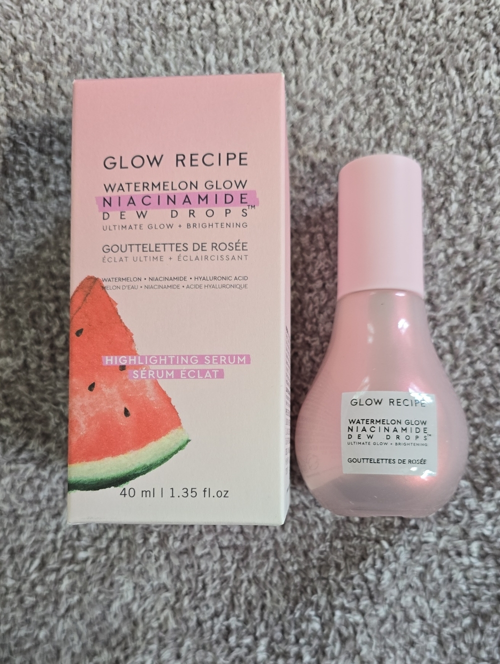 Glow Recipe Watermelon Glow Niacinamide Dew Drops Highlighting Serum
